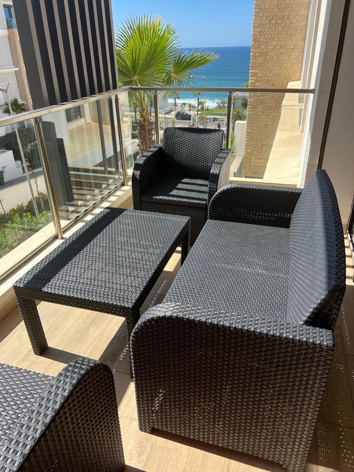 2 Bedroom Apartment With Sea View And Private Pool Sidi Bouqnadel Exteriör bild